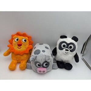 Kohls Nana Loves You More Dada Cow Lion Plush Lot Jimmy Fallon